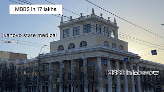 Ivanovo state medical university  study MBBS in Moscow  Marathi vlog  banayieduinternational [upl. by Adnahsed]