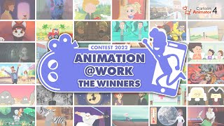 Made with Cartoon Animator The 2022 Animation at Work Contest Winners [upl. by Brnaba935]