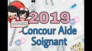 Concours aide soignant 2019âœ“ [upl. by Ydisac]