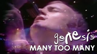 Genesis  Many Too Many Official Music Video [upl. by Oikim318]