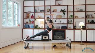 Intermediate Pilates Reformer Workout Classical Full Body Flow [upl. by Madelena]