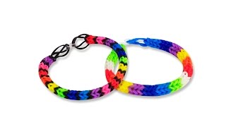 Tutoriel Bracelet Fish Double  Looms Joustra [upl. by Nauqes]