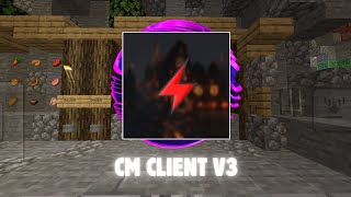 CM CLIENT V3  Best Client for Mcpe 121 [upl. by Nidraj]