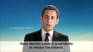 Clip officiel de campagne de Nicolas Sarkozy  Format long [upl. by Guy]