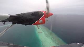 Maldives  Seaplane take off and landing [upl. by Aeslehc]