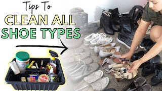 How I Clean amp Prep Thrifted Shoes To Resell For Profit Online [upl. by Yeloc]