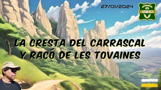 Preciosa caminata por la Cresta del Carrascal y el Racó de Les Tovaines ¡Dale a me gusta 👍 [upl. by Joannes]