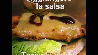 Ricetta Burger di pollo piccante [upl. by Samson]