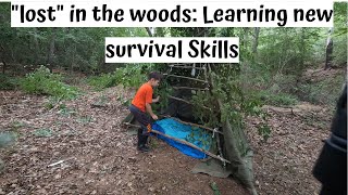 quotLostquot in the Wilderness survival challenge Teaching the kids some wilderness essentials [upl. by Howarth899]