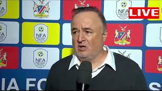 Harambee Stars Coach Press Conference After Rare Win Over Namibia  Kenya vs Namibia 2  1 [upl. by Nemajneb439]