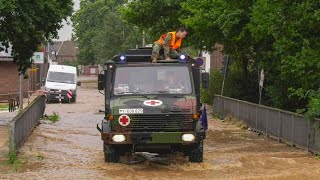 15072021  Hochwasser überschwemmt Teile von Erftstadt [upl. by Oirevas]