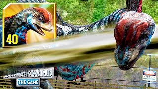 NEW SONORASAURUS MAX LEVEL 40 JURASSIC WORLD [upl. by Eissak942]