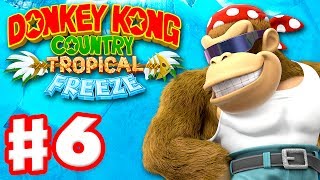 Donkey Kong Country Tropical Freeze  Gameplay Walkthrough Part 6  World 2 Funky Kong 100 [upl. by Teik]