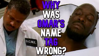 Why Did The Coroner Switch Omars Name Tag  The Wire Explained [upl. by Shipman]