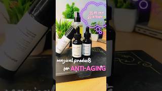 BEST ANTI AGING SKINCARE PRODUCTS🧖🏻‍♀️✨antiagingskincareshorts [upl. by Nehttam]