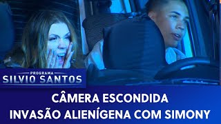 Invasão Alienígena com Simony  Extraterrestrial Prank  Câmeras Escondidas 171119 [upl. by Dachia]