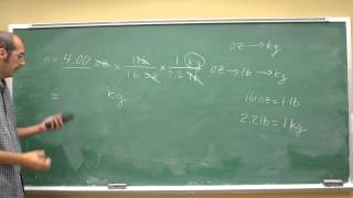 Unit conversions  Ounces to Kilograms oz to kg [upl. by Feer]