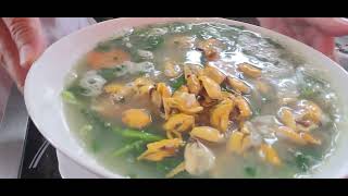 POTAGE DES MOULES AUX EPINAS [upl. by Ayhtnic]