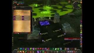 WoW MoP  Warlock Green Fire Questline Part 1 [upl. by Enneirda197]