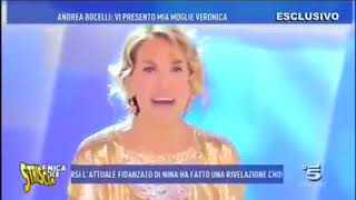 Gaffe di Barbara DUrso contro Andrea Bocelli [upl. by Grimaldi210]