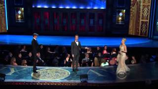 Andrew Rannells Megan Hilty Laura Benanti  Tony Awards 2013 [upl. by Mariquilla]