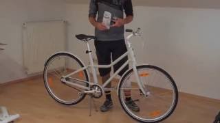 IKEA Fahrrad Sladda Unboxing und MontageAnleitung [upl. by Tan]