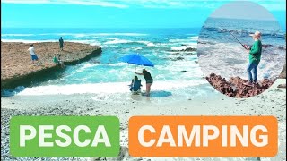 EJIDO ERENDIRA 🎣🏖🏕ENSENADA BAJA CALIFORNIA PESCA Y CAMPING  chuy vlog [upl. by Noryb464]