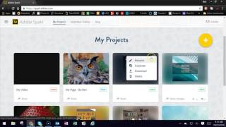 How to Share Adobe Spark Projects [upl. by Teragram]