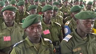 General Kainerugaba Lectures Officer Cadets On Servant Leadership [upl. by Hewie]