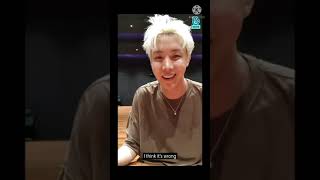 BTS HOBI LIVE ENG SUB  72621  LIVE VLIVE [upl. by Sibella673]