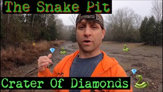 Digging For Diamonds At The Snake Pit  Crater of Diamonds  March 2020 [upl. by Ayoj]