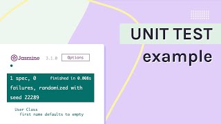 Unit Test example  Unit testing tutorial [upl. by Tecla]