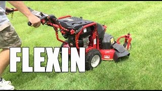 Troy Bilt Flex Mower and Blower Review [upl. by Araas]