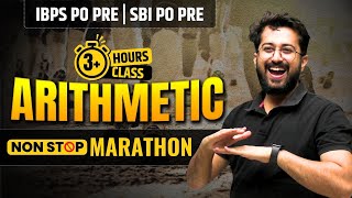 🔥 Arithmetic Marathon  Quant Marathon  IBPS PO Pre 2023  SBI PO Pre 2023  Aashish Arora [upl. by Ger]