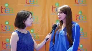 Interview with Liza McRuer of BookPal at BEA 2015 [upl. by Olegnad470]