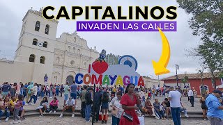 COMPLETAMENTE INVADIDA la Ex capital de HONDURAS [upl. by Wanids]