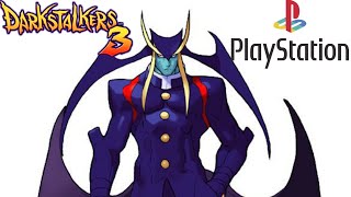 Darkstalkers 3 PS1 Jedah arcade playthrough [upl. by Jessen]