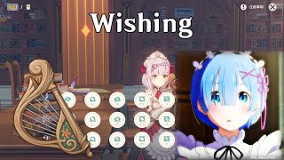 Wishing  by Rem  Inori Minase 水瀬いのり Genshin Impact Windsong Lyre [upl. by Reynard]