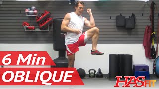 6 Min Oblique Workout to Lose Love Handles  Getting Rid of Love Handle Exercises Oblique Exercises [upl. by Dettmer99]