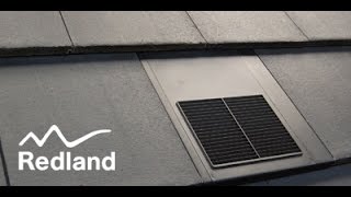 Whats New at Redland Rapid RoofVent Tile for Slate 10 [upl. by Aneehsit190]