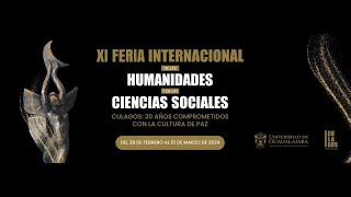 XI Feria de las Humanidades 2024  Conferencia [upl. by Barthelemy808]