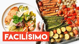 Verduras al Horno  ✅ parrillada de verduras [upl. by Atilamrac]