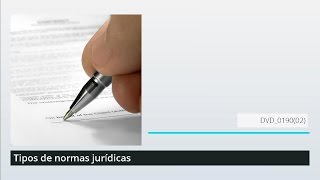 Tipos de normas jurídicas [upl. by Lasala927]