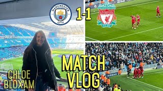 TRENT SCORES STUNNER amp SILENCES THE ETIHAD  Man City 11 Liverpool  Matchday Vlog [upl. by Goldston993]