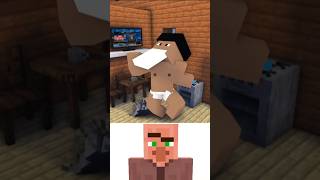 Silverfish Minecraft Villager Oi Oi Oi meme shorts minecraft [upl. by Sigrid921]