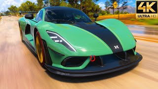 Hennessey Venom F5  Forza Horizon 5 4K60FPS [upl. by Lyrret887]