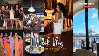 Weeky Vlog Gym Birthdays and my Bachelorette sleepover [upl. by Four]