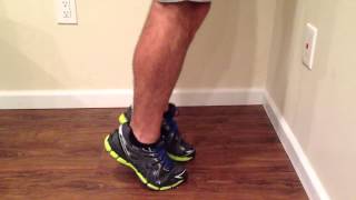 Eccentric Heel Drops for Insertional Achilles Tendonitis [upl. by Nodaj467]