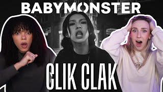 COUPLE REACTS TO BABYMONSTER  CLIK CLAK MV [upl. by Hyo]