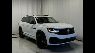 2023 Volkswagen Atlas Highline RLine Black Edition 4Motion Review  Park Mazda [upl. by Enyalaj]